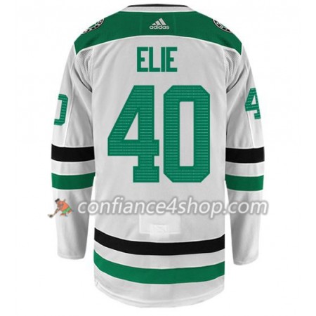Adidas Maillot de Hockey Dallas Stars REMI ELIE 40 Blanc Authentic - Homme